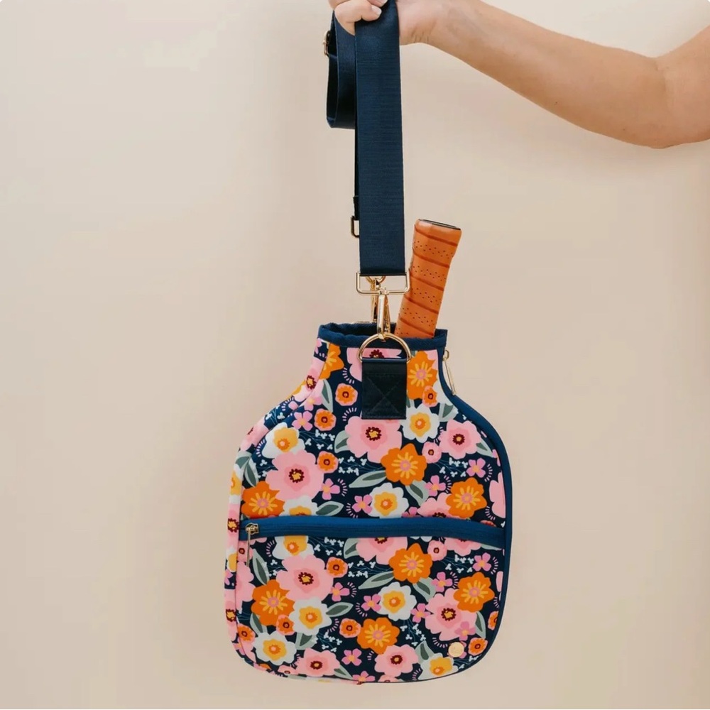 Floral Tennis Racket Bag